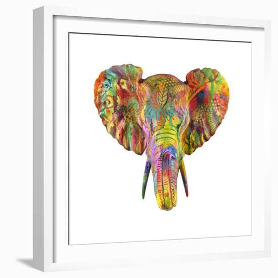 Elephant-Dean Russo- Exclusive-Framed Giclee Print