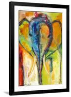 Elephant-Jami Vestergaard-Framed Art Print