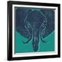 Elephant-null-Framed Giclee Print