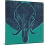 Elephant-null-Mounted Giclee Print
