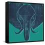 Elephant-null-Framed Stretched Canvas