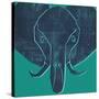 Elephant-null-Stretched Canvas