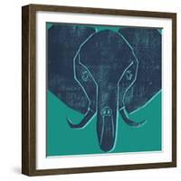 Elephant-null-Framed Giclee Print