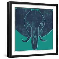 Elephant-null-Framed Giclee Print