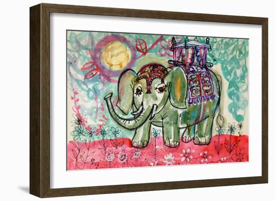 Elephant-Brenda Brin Booker-Framed Giclee Print