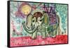 Elephant-Brenda Brin Booker-Framed Stretched Canvas