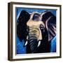 Elephant-null-Framed Art Print