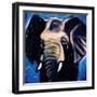 Elephant-null-Framed Art Print