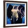 Elephant-null-Framed Art Print