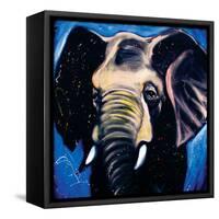 Elephant-null-Framed Stretched Canvas