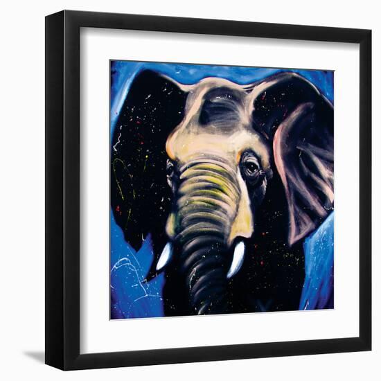 Elephant-null-Framed Art Print