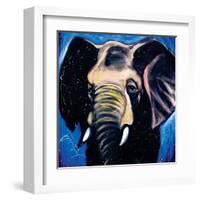 Elephant-null-Framed Art Print