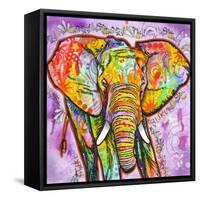 Elephant-Dean Russo-Framed Stretched Canvas