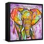 Elephant-Dean Russo-Framed Stretched Canvas
