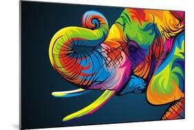 Elephant-Bob Weer-Mounted Giclee Print