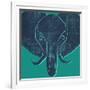 Elephant-null-Framed Giclee Print