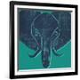 Elephant-null-Framed Giclee Print