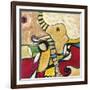 Elephant-Jami Vestergaard-Framed Art Print