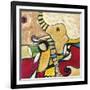 Elephant-Jami Vestergaard-Framed Art Print