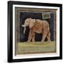 Elephant-Lisa Ven Vertloh-Framed Art Print