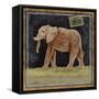 Elephant-Lisa Ven Vertloh-Framed Stretched Canvas