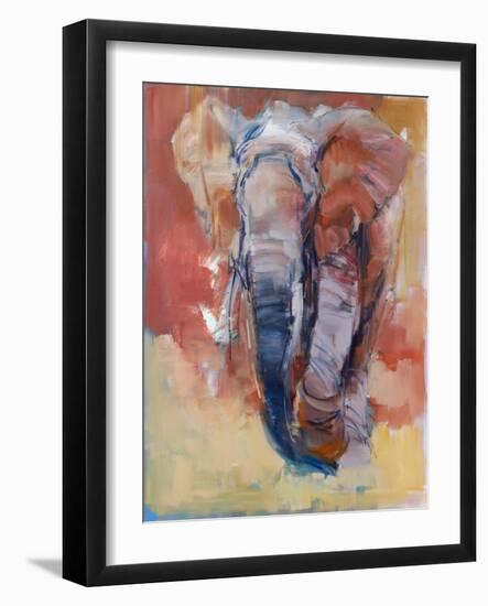 Elephant-Mark Adlington-Framed Giclee Print