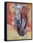 Elephant-Mark Adlington-Framed Stretched Canvas