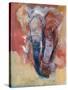 Elephant-Mark Adlington-Stretched Canvas