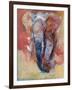 Elephant-Mark Adlington-Framed Giclee Print