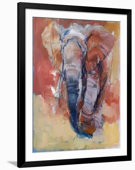 Elephant-Mark Adlington-Framed Giclee Print