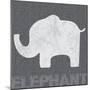 Elephant-Lauren Gibbons-Mounted Premium Giclee Print