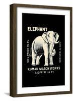 Elephant-null-Framed Art Print