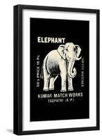 Elephant-null-Framed Art Print