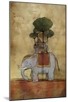 Elephant-Michael Murdock-Mounted Giclee Print