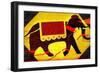 Elephant-Anthony Freda-Framed Giclee Print