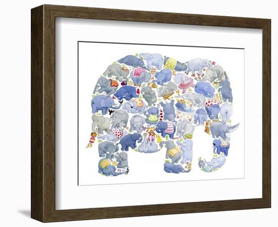 Elephant-Louise Tate-Framed Giclee Print