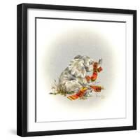 Elephant-Peggy Harris-Framed Giclee Print