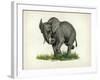 Elephant-null-Framed Giclee Print