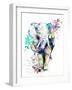 Elephant-Emma Catherine Debs-Framed Art Print