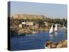 Elephantine Island and River Nile, Aswan, Egypt, North Africa-Robert Harding-Stretched Canvas