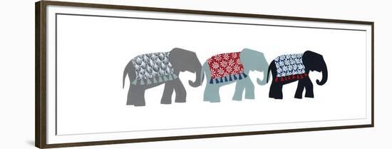 Elephants, 2015-Isobel Barber-Framed Premium Giclee Print