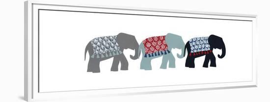 Elephants, 2015-Isobel Barber-Framed Premium Giclee Print