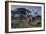 Elephants and Mountain-DLILLC-Framed Photographic Print