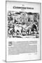 Elephants Fighting, 1606-Theodore de Bry-Mounted Giclee Print