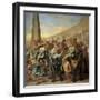 Elephants in a Roman Circus, Ca. 1640-Andrea Di Lione-Framed Giclee Print