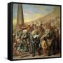 Elephants in a Roman Circus, Ca. 1640-Andrea Di Lione-Framed Stretched Canvas