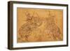 Elephants in Combat, 1600-null-Framed Giclee Print