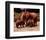 Elephants-null-Framed Art Print