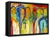 Elephants-Jami Vestergaard-Framed Stretched Canvas