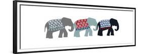 Elephants-Isobel Barber-Framed Premium Giclee Print